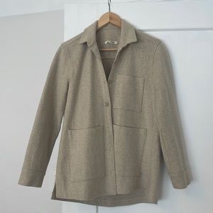 Ali Golden wool chore jacket